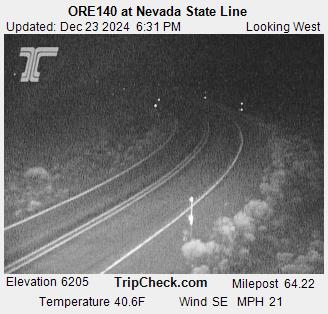 ORE140 at Nevada State Line